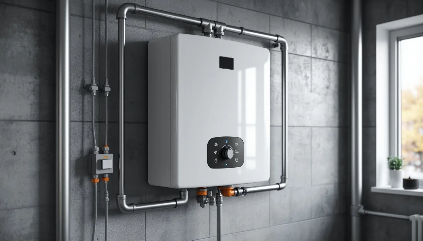 Установка газового котла