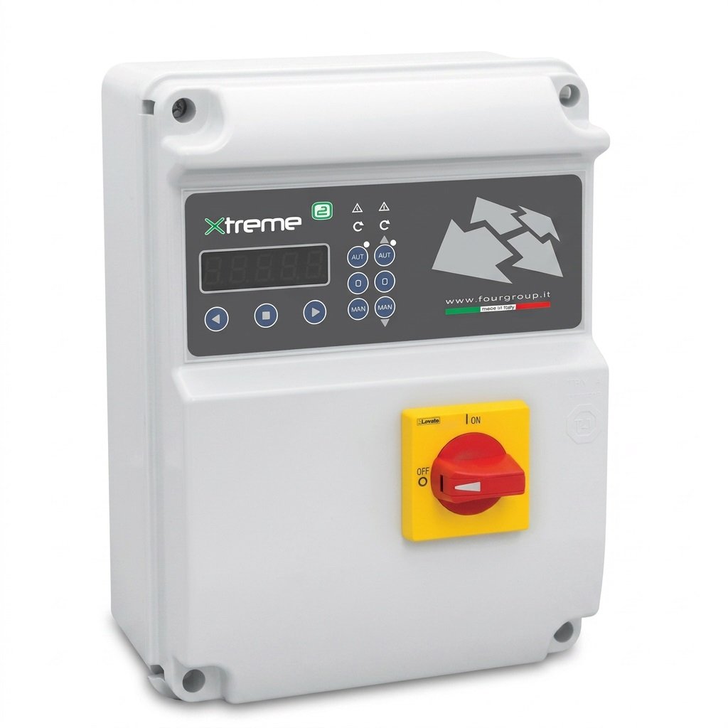 XTREME2-M/3Hp  Шкаф (пульт) управления для 2 однофазных насосов до 3 HP (до 2,2 кВт) IP 55