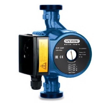 Насос циркуляционный SPERONI SCR 25-80-180мм  1X230V с гайками