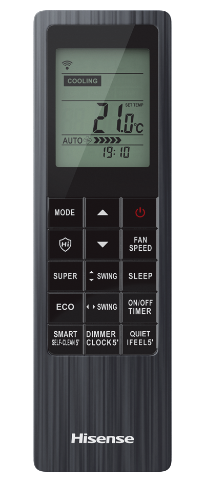 Бытовая сплит-система серии BLACK CRYSTAL Classic A AS-10HW4SYDTG5B (комплект)