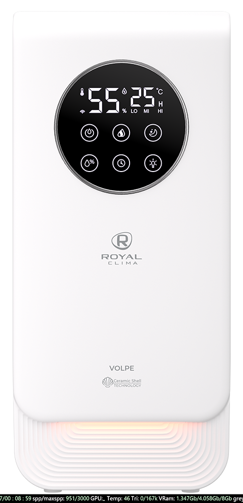 Ультразвуковой увлажнитель серии VOLPE RUH-VP500/6.5E-BL