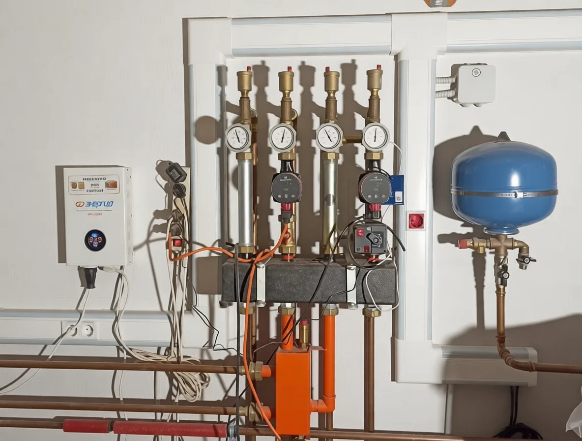 Электропроводка в котельной