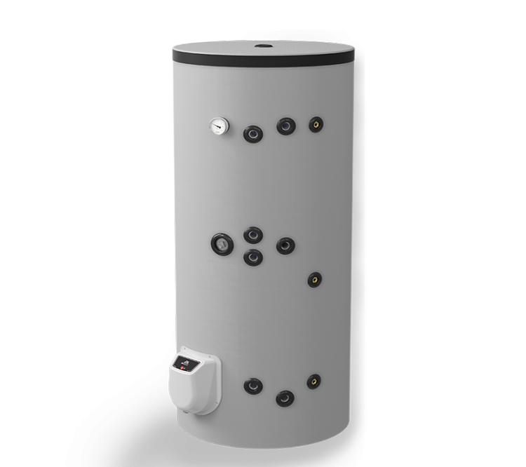 Напольный комбинированный водонагреватель 1 теплообменник, ТЭН 300 л, GREEN LINE FV30067S  ELDOM