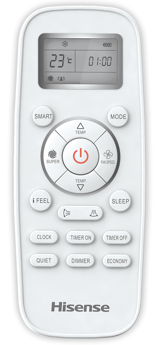 Внутренний блок настенного типа серии Smart FREE Match DC Inverter AMS-09UR4SVEDB65