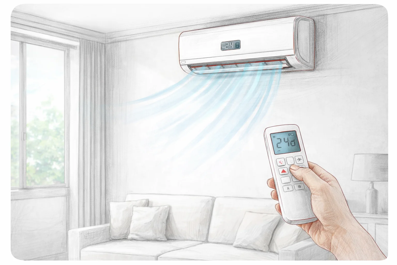 как включать кондиционер