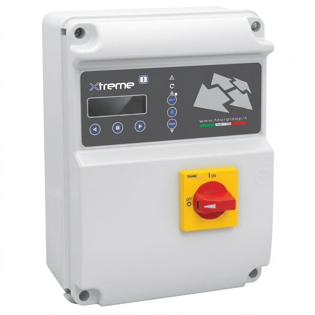 XTREME1-M/3Hp Шкаф (пульт) управления для 1 однофазного насоса до 3 HP (до 2,2 кВт) IP 55