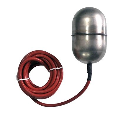 FS-HOT-10S поплавк.выкл. с корпусом из нерж.стали, кабелем 10м, и противовесом, Т -10°C~110°C WATERSTRY