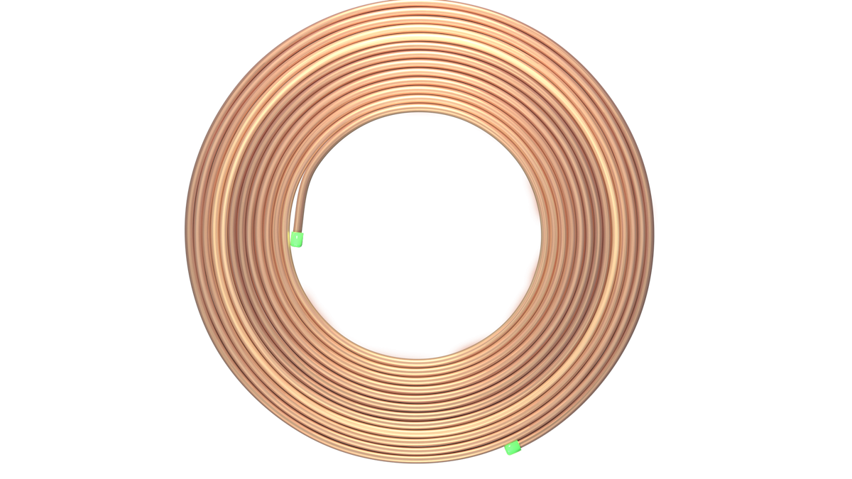 Труба медная 12,7x0,71x50000мм (1/2"х0,028") Refpipe Master SPL-12071-50RM