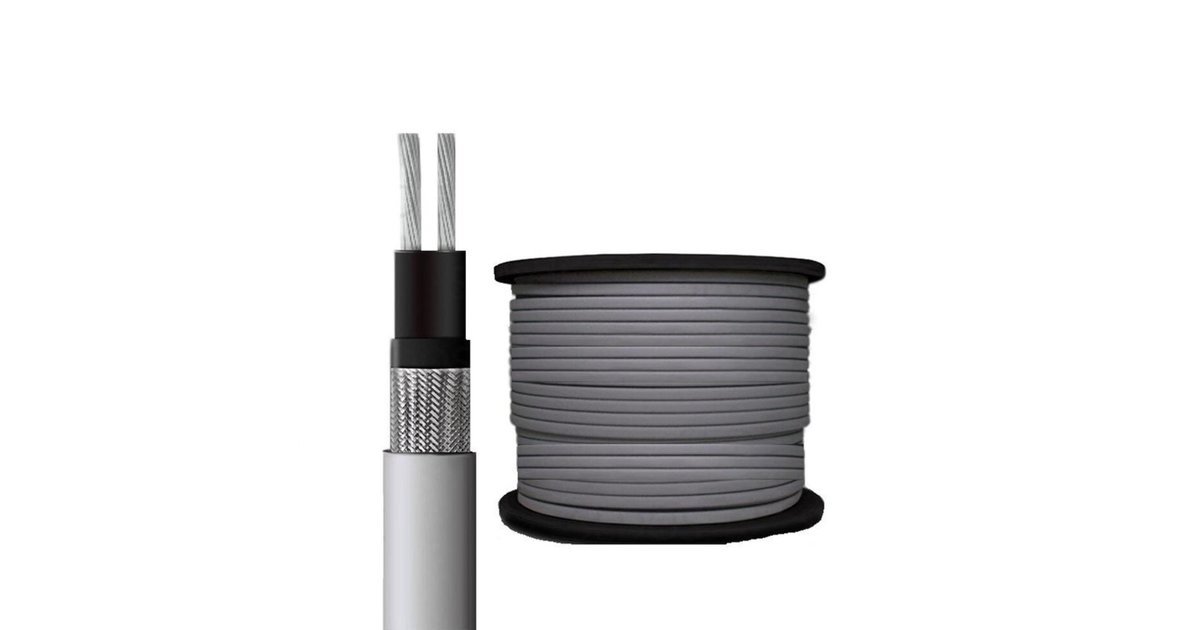 SAMREG-24-2 (24Вт/м) саморегулирующийся кабель без оплетки